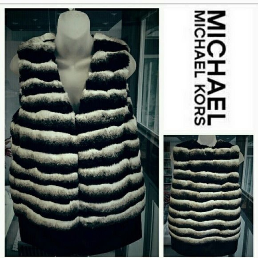Faux Fur Michael Kors Vest